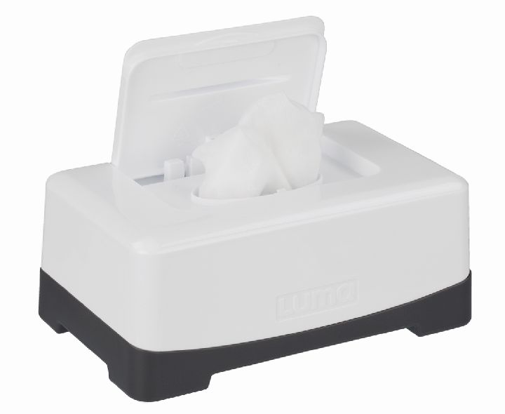 Box voor doekjes Luma Easy wipe box | Snow White