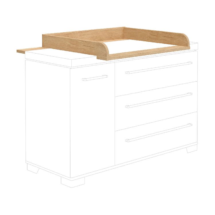 Commodeverdieper PAIDI, Kira Nebraska, Breed, geschikt voor commode PAIDI Kira Nebraska Breed