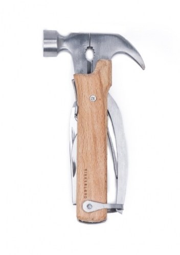 Gadget Kikkerland Wood Multi Function Hammer Tool