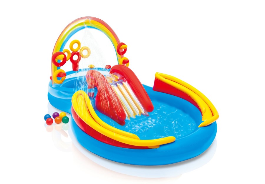 Zwembad Intex, Rainbow Ring Play Center- 81 kg