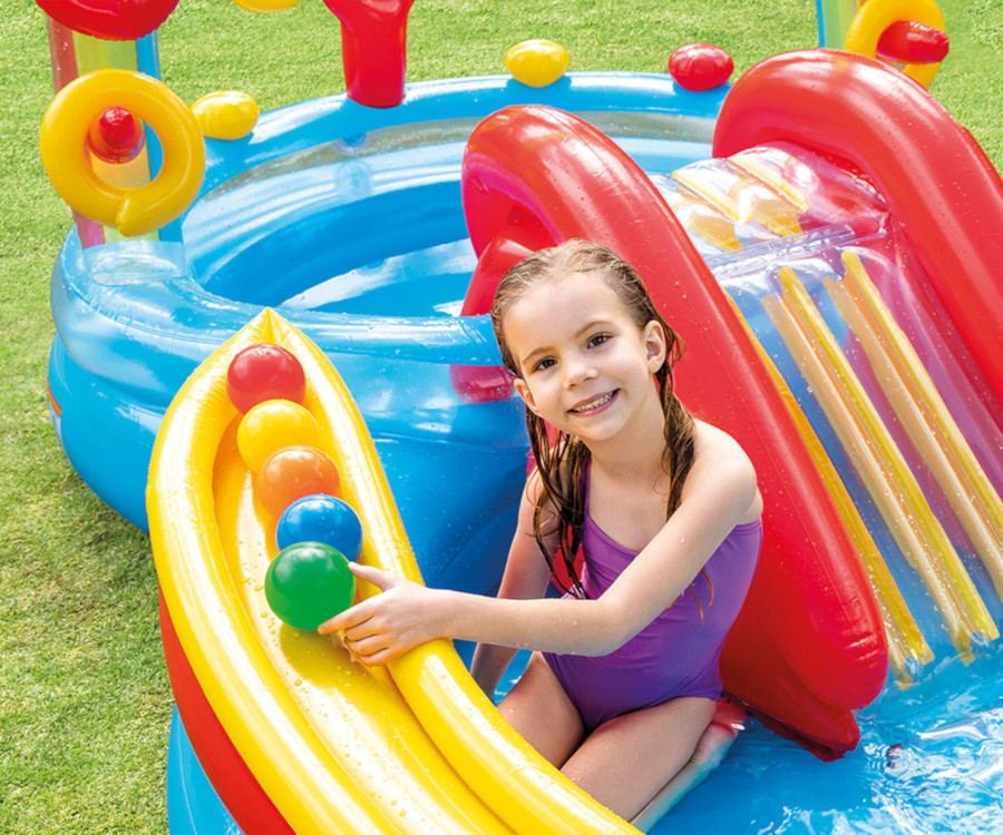 Zwembad Intex, Rainbow Ring Play Center- 81 kg