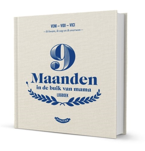 Invulboek Stratier 9 Maanden | herinneringsboek