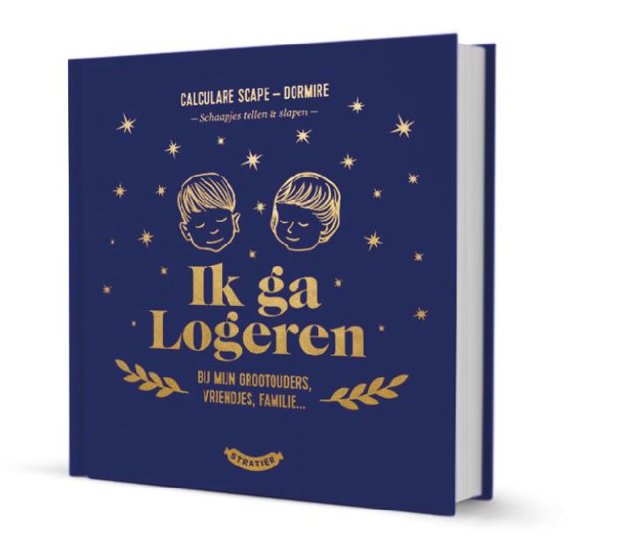 Invulboek Stratier Ik ga logeren | herinneringsboek