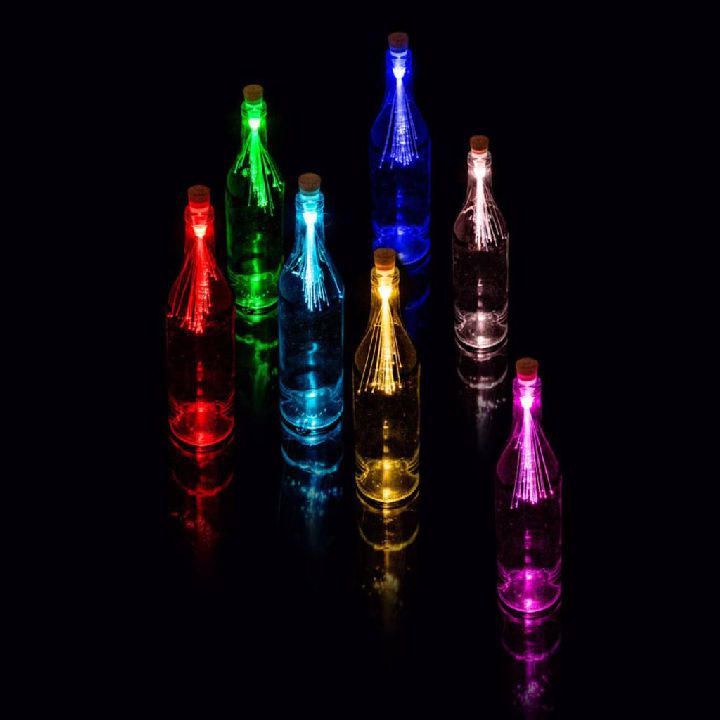 Tafellamp suckuk, Fibre Optic Bottle Light