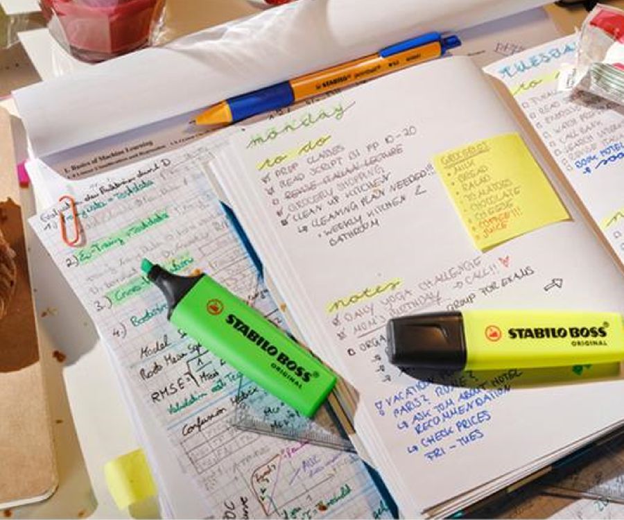 Stift Stabilo Boss Original Deskset, tekstmarker