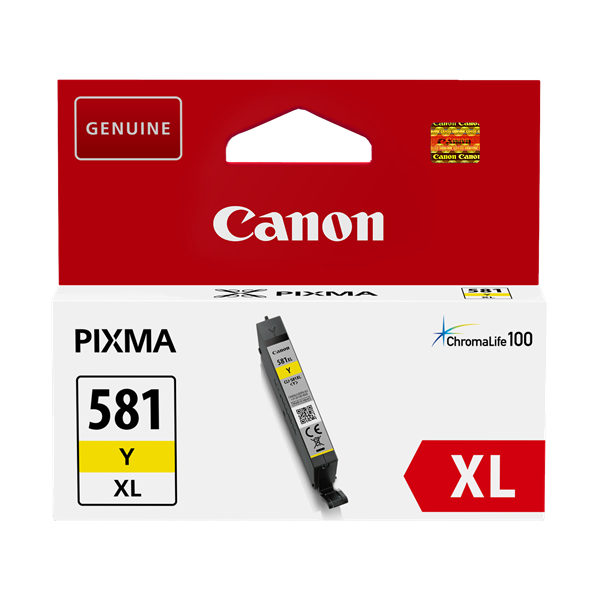 Cartridge CANON CLI-581Y XL Yellow