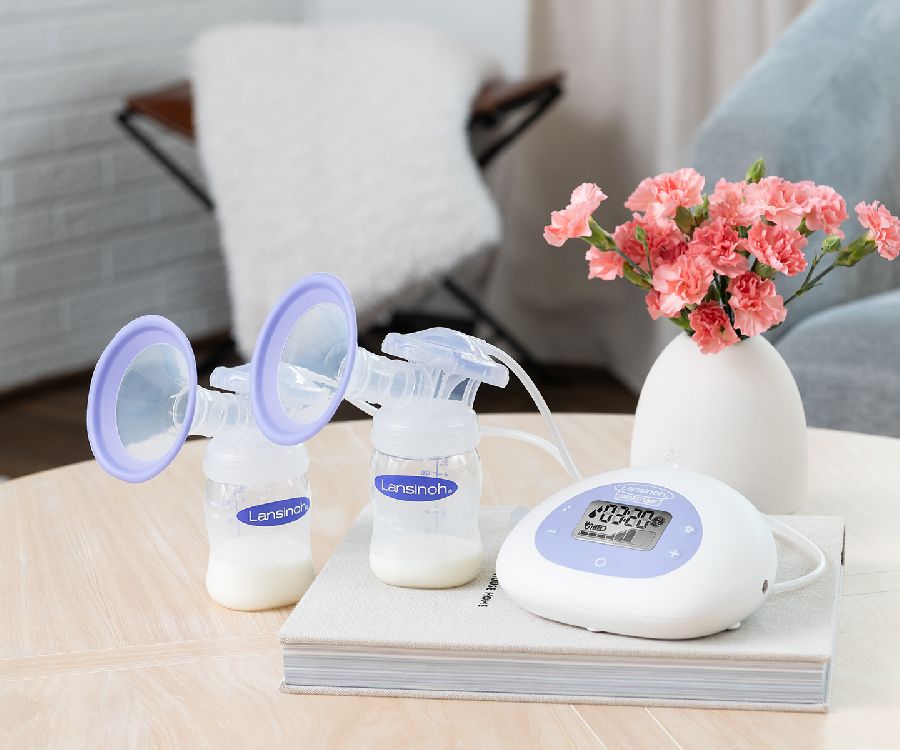 Borstpomp Lansinoh 2 in 1 Elektrische borstpomp, elektronisch