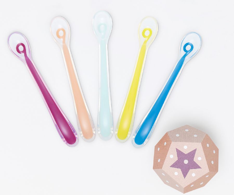 Bestek Babymoov Baby Spoons - eerste leeftijd, lepel