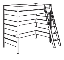 Hoog/halfhoog slaper PAIDI, Kira Nautik