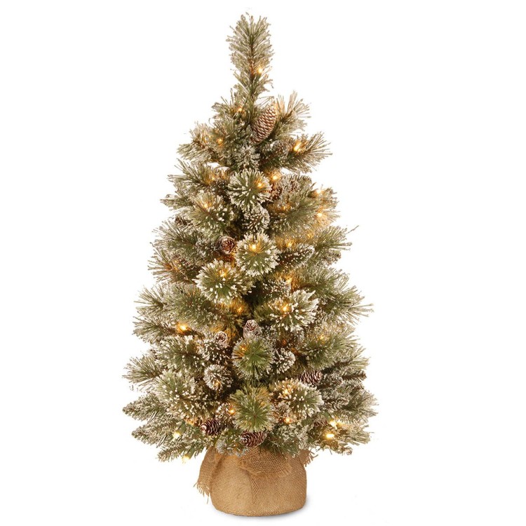 Kerstboom National Tree Company, Glittery Bristle, H 61 cm
