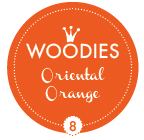 Stempelkussen met inkt inkt: oranje, oriental orange 1 stuk(s)