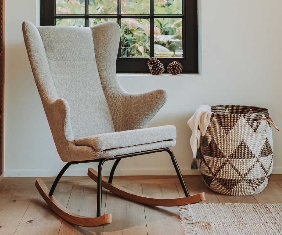 Zetel voor mama of papa Quax Chair De Luxe, schommelstoel | Rocking Adult