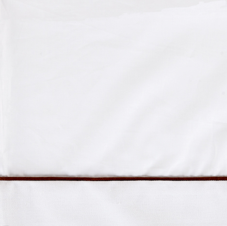 Laken Bink Bedding, geschikt voor wieg/draagmand/park | Chambray