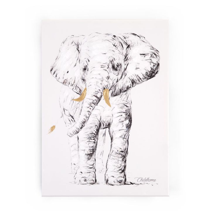 Schilderij Childhome Olifant | Oil Painting