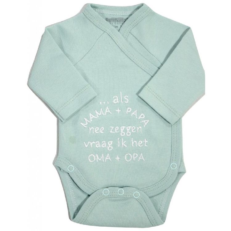 Body PetitVillain ... als MAMA + PAPA geboortebody met overslag