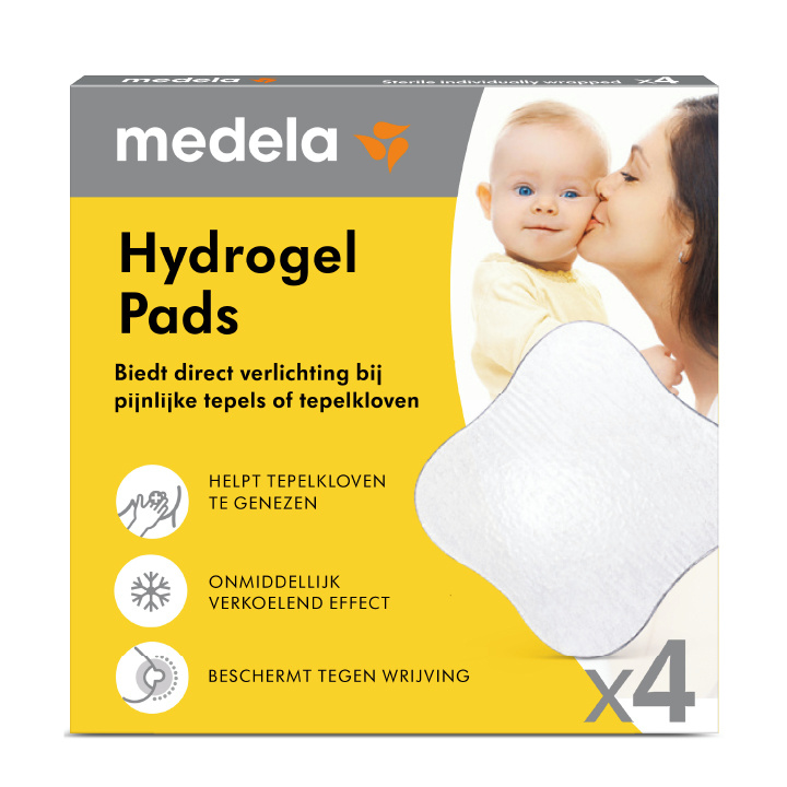 Borstcompres Medela Hydrogel Pads, 4 stuks
