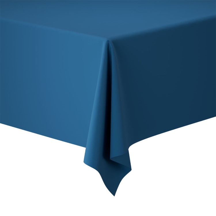 Politiek radioactiviteit Fluisteren Tafelkleed Duni, dark blue, 118 x 1000 cm | Paradisio