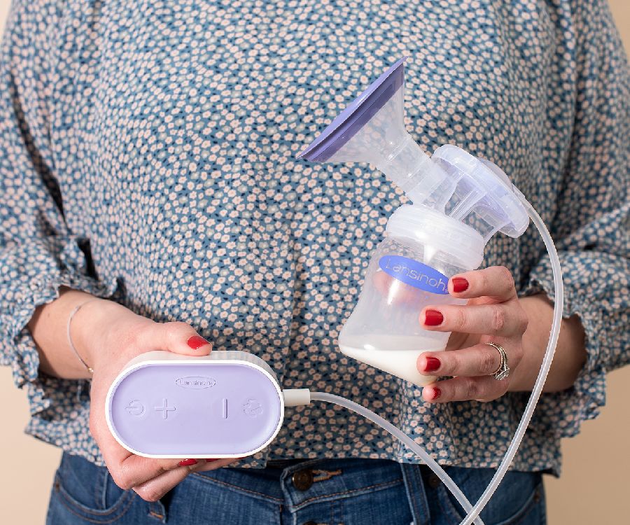 Borstpomp Lansinoh Single Electric Breast Pump Compact, elektronisch