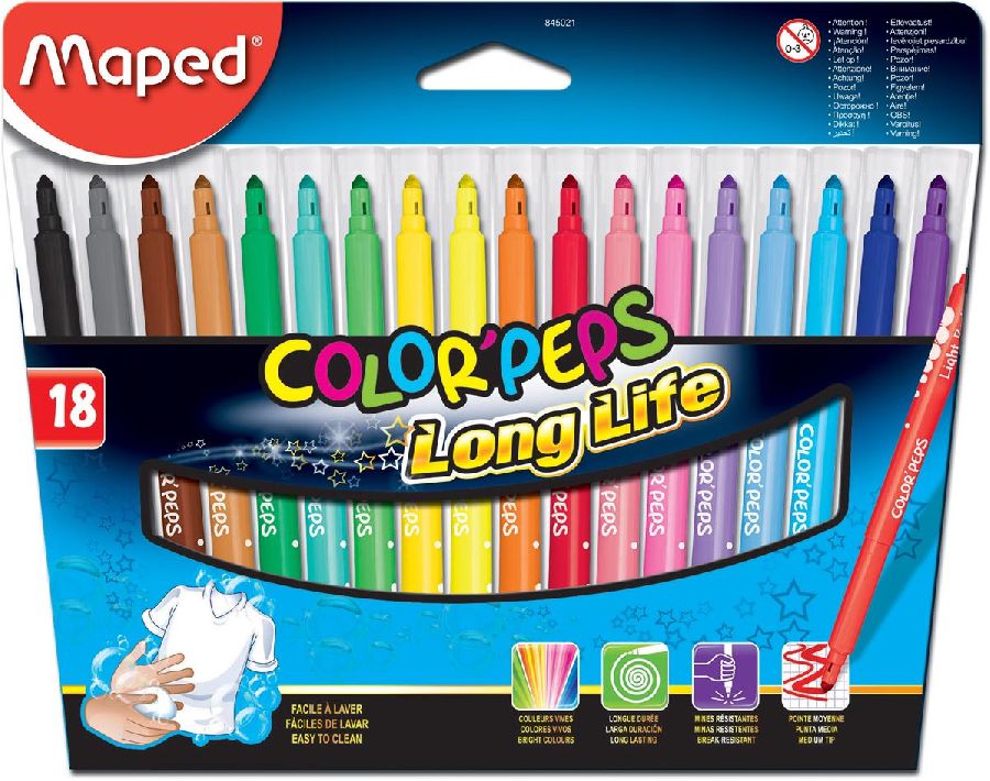 Stift MAPED Long Life, kleurstift | Color' Peps