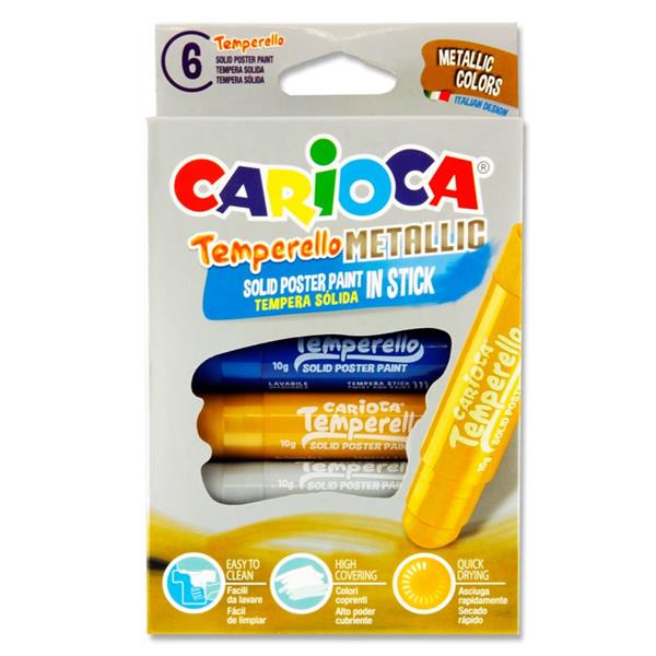 Stift Carioca Temperello Metallic, verfstift