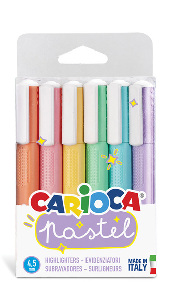 Stift Carioca Pastel, tekstmarker