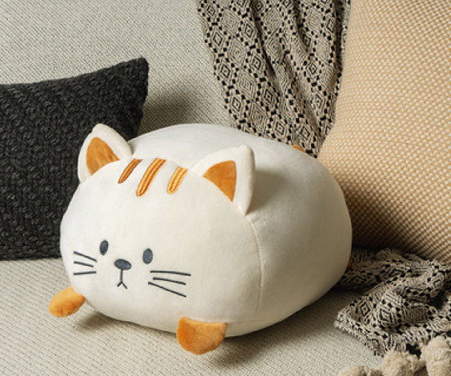 Sierkussen Balvi Kitty, kussen met vaste sloop