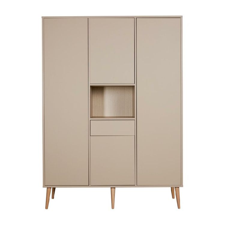 Kast Quax, Cocoon Latte, Cocoon Latte Wardrobe XL, 4-deurs