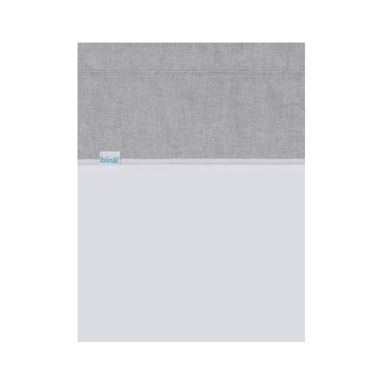 Laken Bink Bedding, geschikt voor babybed 60x120/babybed 70x140 | Bo grijs