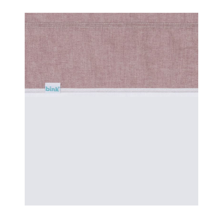 Laken Bink Bedding, geschikt voor wieg/draagmand/park | Bo oudroze