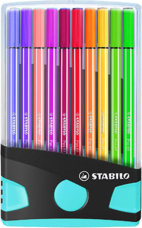 Stift Stabilo Pen 68 Colorparade, kleurstift