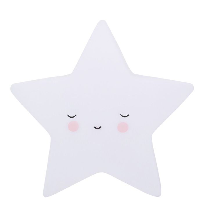 Nachtlamp draadloos A Little Lovely Company Sleeping Star | Little Light