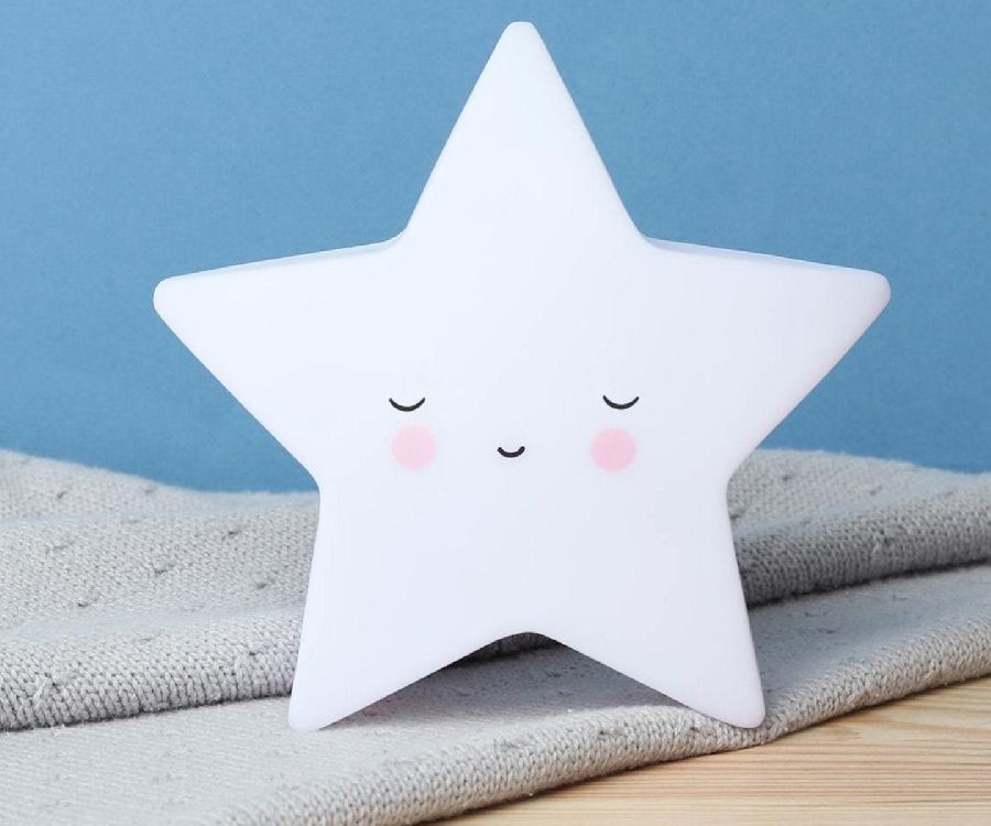 Nachtlamp draadloos A Little Lovely Company Sleeping Star | Little Light