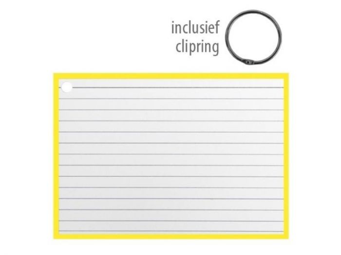 Papier Flashcards A6 steekkaart