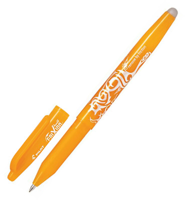 Balpen PILOT Frixion Ball, thermische inkt, abrikoos oranje