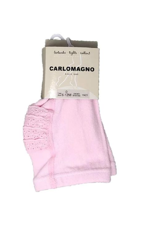 Kousen Carlomagno Leotardo Calido Con Puntilla, broekkousen