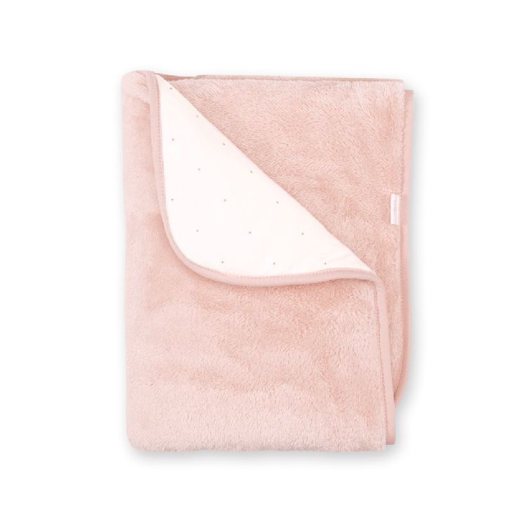 Deken Bemini Softy Jersey, geschikt voor wieg/draagmand/park | Choux blush