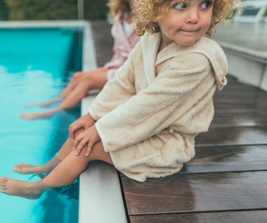 Badjas Timboo Bamboo | Timboo frosted almond