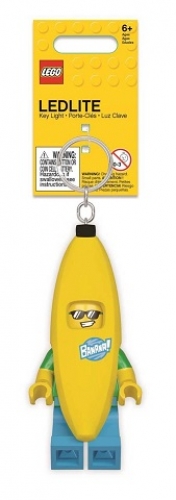 Sleutelhanger LANNOO Key Light - Banana Guy, legofiguur | Lego