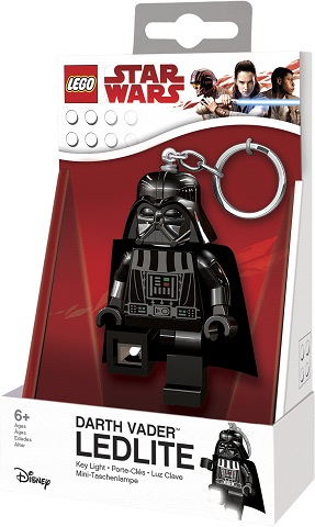 Sleutelhanger LANNOO Key Light - Darth Vader, legofiguur | Lego