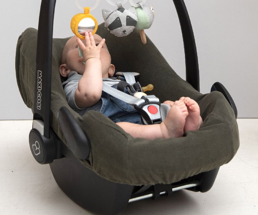 Autostoel hoes Trixie, geschikt voor Maxi-Cosi Pebble/Pebble Plus/Rock/ Pebble Pro i-Size | Ribble moss | Paradisio