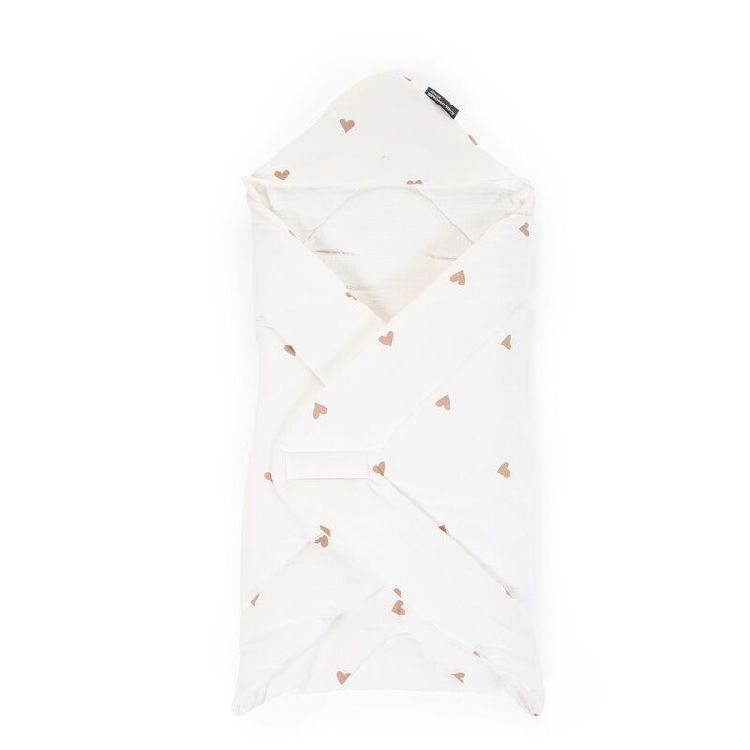 Wikkeldeken Childhome Babywrapper universeel | Hearts