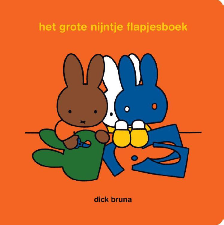 Interactief boek Mercis Publishing Het Grote Nijntje Flapjesboek | flapjesboek