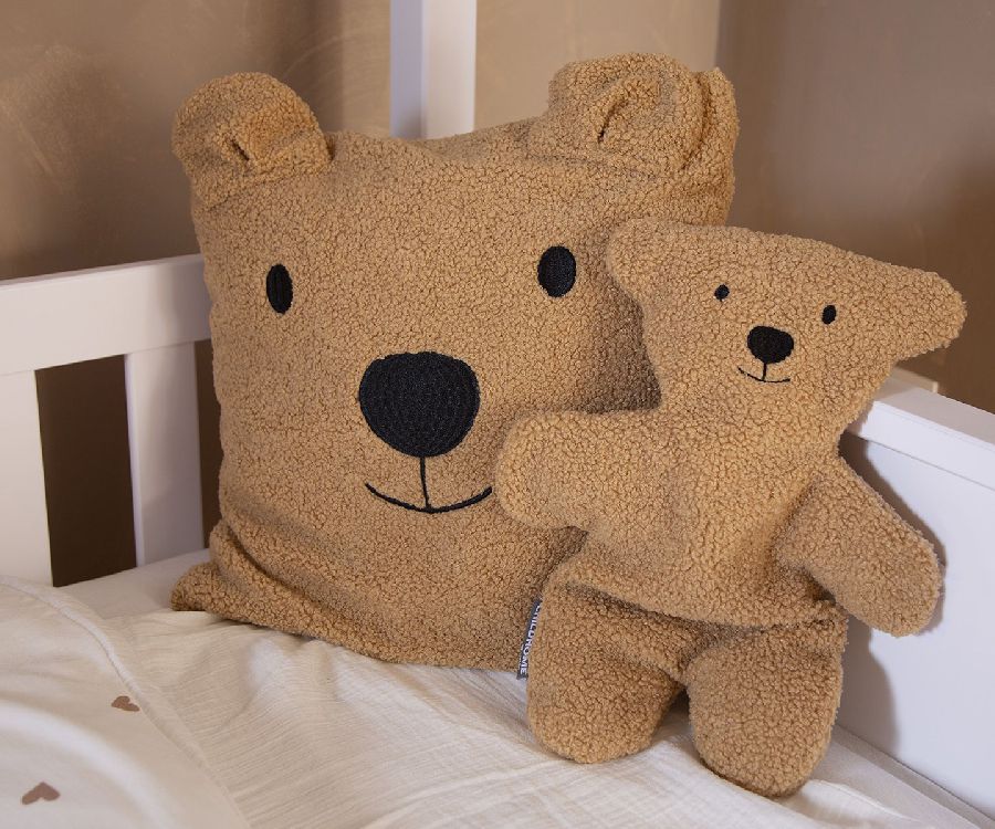 Sierkussen Childhome, kussen met afneembare sloop | Teddy Beige