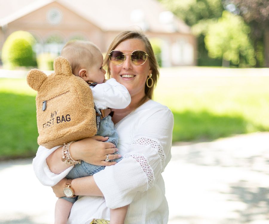 Rugzak Childhome My First Bag Teddy | Teddy beige