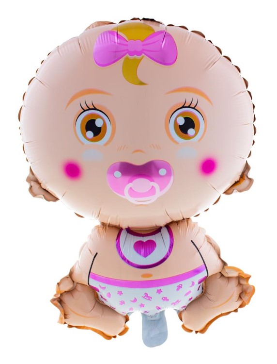 Ballon Funny Fashion Baby Meisje