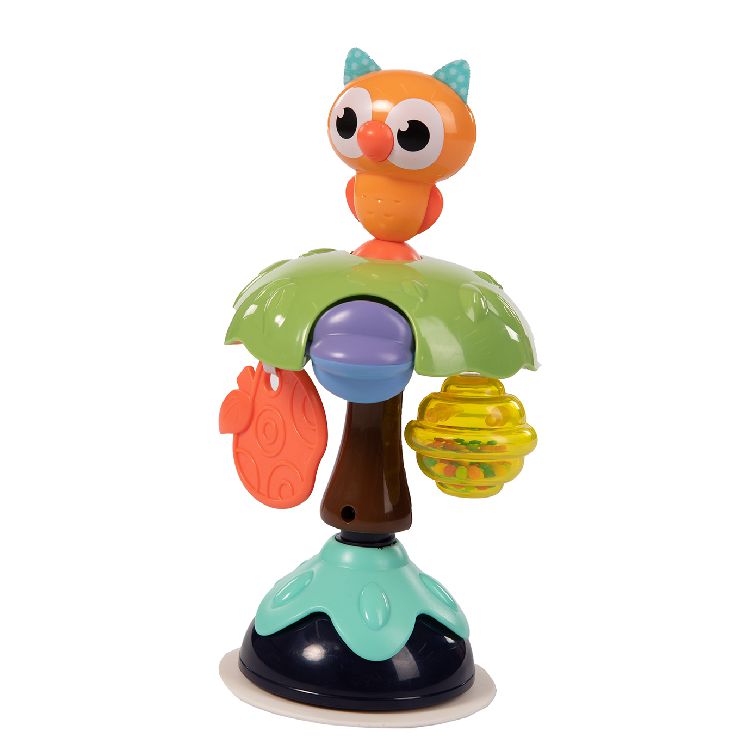 Zuignap speelgoed BoJungle B-Suction Toy Smart Owl