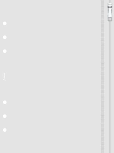 Agendavulling Filofax Org Und A5 Zip Lock Envelope, visitekaarthouder, geschikt voor Filofax