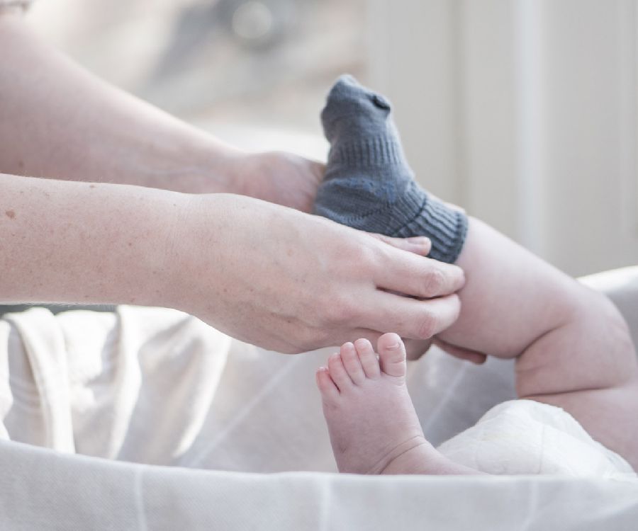 Kousen KipKep Blijf Sokje, klassiek model/met omslag