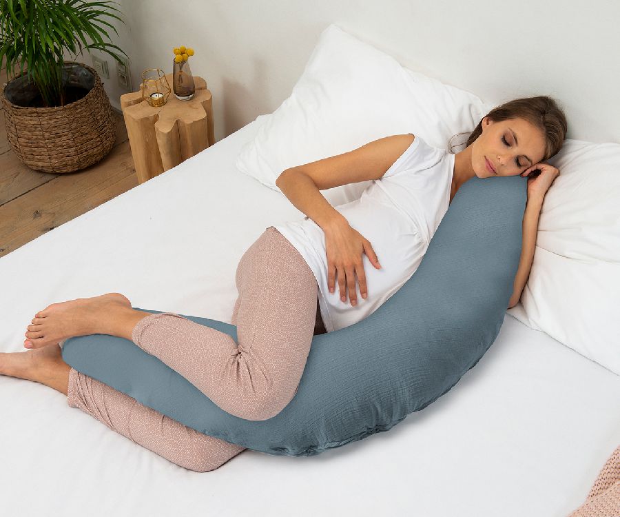 Positioneringskussenhoes Doomoo Cover, geschikt voor Doomoo Comfy Big | Tetra blue