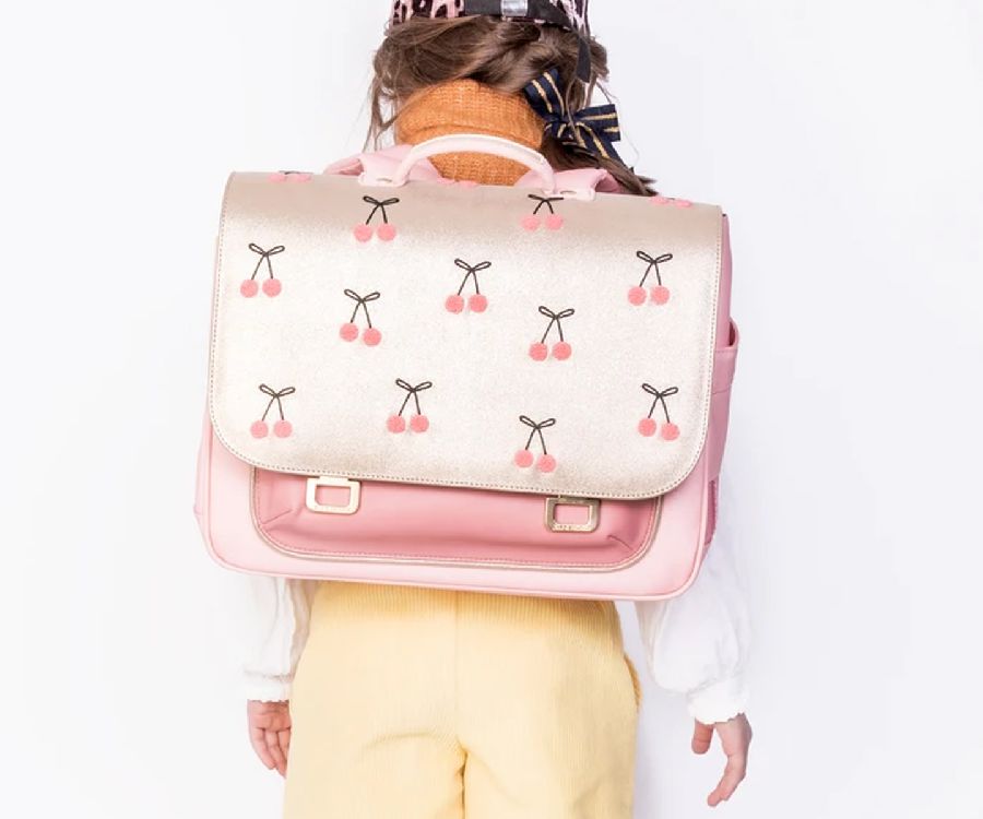 Boekentas Jeune Premier It Bag Midi | Cherry Pompon